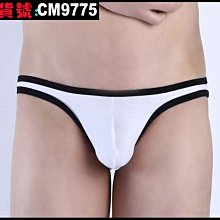 【CoolMan】男士內褲 純棉萊卡 時尚條紋 低腰性感高開叉小三角褲 貨號：CM9396-9398 歷史價格詳細信息