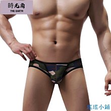 【時光角】 男士性感內褲低腰個性底褲男時尚透氣雙丁褲後空露臀舒適後空內褲囊袋V型丁字褲T褲 SKmU 歷史價格詳細信息
