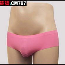 【CoolMan】低腰男士新款白色防透泳裤 性感运动男士时尚三角经典游泳裤 貨號：CM6207 歷史價格詳細信息