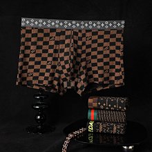 廠家出貨【莫代爾7A級抑菌】4條裝男士內褲男舒適透氣漸變腰帶平角內褲 歷史價格詳細信息