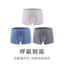 現貨3條裝男士平角褲運動防磨腿內褲男莫代爾大碼短褲冰絲跑步抗菌 歷史價格詳細信息