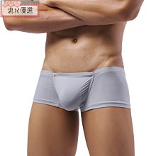 男士舒適貼身性感內褲 U凸囊袋四角平口褲  網眼內褲【41199-B】貝比幸福小舖 歷史價格詳細信息