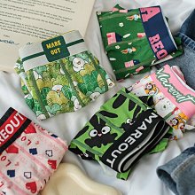 男士純棉內褲潮流卡通四角褲可愛透氣四角褲頭舒適個性短褲安全褲衩 歷史價格詳細信息