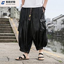 冰絲七分褲男士夏季寬鬆薄款7分褲運動休閒直筒速乾短褲 歷史價格詳細信息