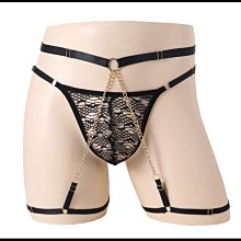 【CoolMan】性感蕾絲男士JJ內褲 小象鼻小炮向上向前男士內褲 低腰露臀激凸囊袋丁字褲 貨號：CM18540-185 歷史價格詳細信息