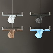 現貨 性感透明超薄男士丁字褲一片式無痕運動健身內褲男冰絲T男款低腰 歷史價格詳細信息