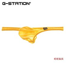 GS高彈光滑男士內褲拉絲親膚面料半縫激凸囊袋基礎款運動三角褲男~成人遊樂園 歷史價格詳細信息