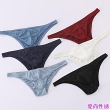 男士內褲低腰性感丁字褲冰絲面料男生後空內褲潮男底褲 男士JJ褲吊環內褲套環 舒適 性感內褲 情趣丁字褲-愛尚性感 歷史價格詳細信息