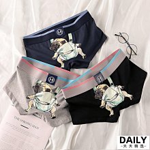 男士純棉內褲潮流卡通四角褲可愛透氣四角褲頭舒適個性短褲安全褲衩 歷史價格詳細信息