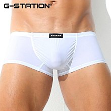 男士內褲G-station超薄高彈光滑細膩日產面料性感激凸囊袋窄邊男士三角褲 歷史價格詳細信息