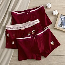 本命年大紅純棉男士內褲平角女士結婚三角紅色內褲紅襪子豬年內衣 歷史價格詳細信息