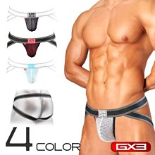 GX3 內褲 男 丁字褲男  超薄 強彈 微透 吊帶（黑+藏青）SHEER U凸囊袋 V-STRING 1條裝 歷史價格詳細信息