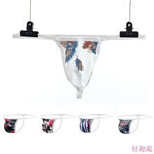男士印花低腰性感時尚油性水墨三角泳裝新款跨境青年泳裝 歷史價格詳細信息