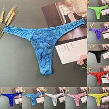 【現貨】性感男士三角褲比基尼內褲內衣丁字褲蕾絲冰絲小袋丁字褲 性感 丁字褲 情趣 性感 丁字褲 情趣 歷史價格詳細信息