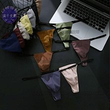 男士丁字內褲錦綸窄邊透氣舒適字母腰帶性感丁字褲低腰U凸大囊袋底褲男 歷史價格詳細信息