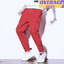 工裝褲子男女  超酷暗黑設計小眾高級感復古百搭褶皺休閒褲街頭工裝褲子男女 歷史價格詳細信息