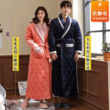 睡袍冬款女情侶睡衣秋冬加厚加長款法蘭絨浴袍男士浴衣新款[樂營睡衣] 歷史價格詳細信息