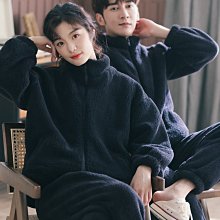 秋冬新款珊瑚絨男款家居服法蘭絨大碼睡衣套裝男 歷史價格詳細信息