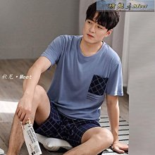 男士睡衣夏天青少年睡衣男初中學純棉短袖薄款套裝大童45歲家居服ur outh Pajas虎虎男裝 歷史價格詳細信息