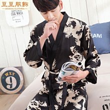 夏季男士睡袍冰絲睡衣長袖浴袍絲綢薄款家居服短袖新款春秋款大碼[樂營睡衣] 歷史價格詳細信息