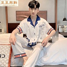 睡衣男 夏 青少年 無袖 短褲 韓版 卡通 純棉 夏季 薄款 背心 套裝 短褲 時尚 舒適虎虎男裝 歷史價格詳細信息