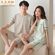 情侶睡衣女夏純棉短袖短褲女士韓版卡通可愛居家服套裝 歷史價格詳細信息