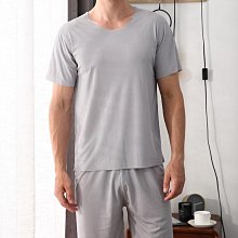 【涼感】新款男士睡袍夏季莫代爾短袖夏天大碼薄款寬松浴袍家居服 歷史價格詳細信息