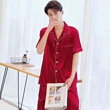 睡衣男士夏季雲朵棉三件套新款薄款純棉短袖夏天中青年家居服 歷史價格詳細信息