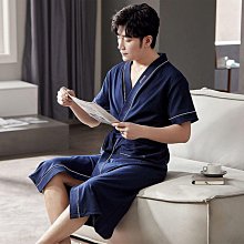 【免運】男浴袍睡衣 保暖睡衣男 長袖睡衣 法蘭絨睡衣男 珊瑚絨睡衣男士睡袍家居服秋冬款長款小外套套裝刷毛加厚法蘭絨浴袍 歷史價格詳細信息