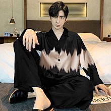 長袖家居服薄款夏季男士春秋高檔開衫加大碼男青少年套裝睡衣卡通 歷史價格詳細信息