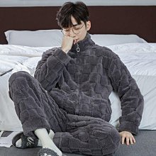 珊瑚絨拉鏈睡衣套裝少女清新秋冬加厚加絨保暖毛絨家居服套裝女 歷史價格詳細信息