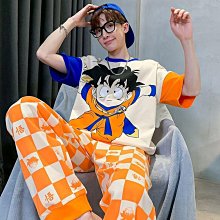 短袖睡衣男 夏天男生睡衣 可外穿家居服 【D421】冰潔情侶睡衣夏季短袖短褲男女士休閒加大尺碼兩件套家居服小外套方領滿599免運 歷史價格詳細信息