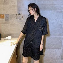 ins風睡衣女春秋新款長袖冰絲綢緞性感V領蕾絲花邊純欲家居服套裝 歷史價格詳細信息