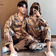 情侶睡衣女春秋款套裝絲綢性感長袖吊帶睡袍冰絲睡裙夏季家居服男6.15 歷史價格詳細信息