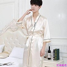 睡衣褲舒適親膚薄款家居服  冰絲睡衣男夏短袖薄款仿真絲男士休閑大碼青年中年家居服套 歷史價格詳細信息