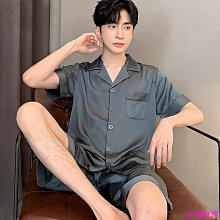 男士睡衣男夏季棉短袖外穿涼感男款夏天薄2024新款男生大碼傢居服 夏季 涼感 舒適 歷史價格詳細信息