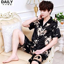 睡衣 新款爆款男士睡衣夏季棉質短袖開衫寬松薄款夏天中老年大碼家居服 歷史價格詳細信息
