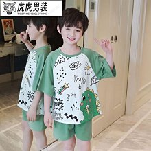 新款睡衣男純棉夏季短袖2022年新款青少年卡通全棉夏天薄款家居服套裝純棉家居服居家服睡衣男夏季寬鬆男士睡衣家居服套 歷史價格詳細信息