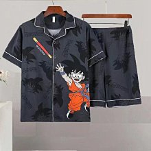 男士薄款睡衣套裝 冰絲睡衣 男短袖薄仿絲男大尺碼小外套睡衣 青家居服套裝 夏季 涼感 舒適 歷史價格詳細信息