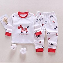 秋衣秋褲套裝純棉寶寶男童睡衣女童家居服春秋內衣打底 歷史價格詳細信息