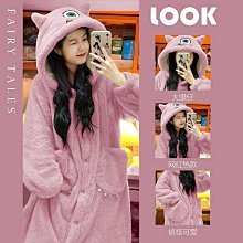 秋冬季加厚法蘭絨睡袍女中長款男士珊瑚絨浴袍情侶浴衣灰色睡衣[樂營睡衣] 歷史價格詳細信息