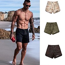 夏季運動短褲男速幹健身三分褲防走光雙層田徑馬拉松跑步短褲男士 歷史價格詳細信息