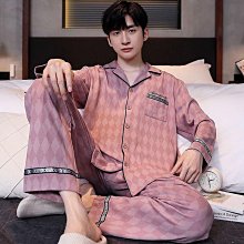 春秋季100%純棉睡袍男長袖中青老年睡衣加大浴袍長款家居服[樂營睡衣] 歷史價格詳細信息