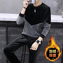 秋冬情侶套裝睡衣保暖舒適2套 春秋季情侶睡衣韓版純棉女長袖秋冬青年男士大尺碼家居服套裝~麗莎服飾 歷史價格詳細信息