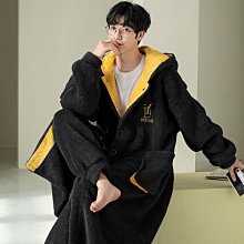 毛絨珊瑚絨居家服 睡衣冬季男士加絨加厚珊瑚絨套裝三層夾棉保暖家居服可外穿法蘭絨 歷史價格詳細信息