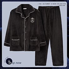 冬季男士睡衣珊瑚絨加肥大尺碼200斤加厚睡袍男寬鬆卡通連帽家居服3 歷史價格詳細信息