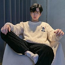 家居服套裝 秋冬家居服 長袖睡衣 可外穿 珊瑚絨睡衣男冬季加厚刷毛春秋冬男士法蘭絨家居服冬天男套裝 歷史價格詳細信息