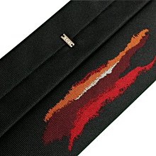 刺繡黑色領帶男商務正裝新郎結婚桑蠶絲休閒韓版手打款拉鏈禮盒裝 XLXT（滿599元免運） 歷史價格詳細信息