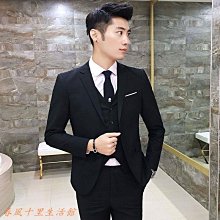 現貨熱銷-休閑西服男泡泡紗商務小西裝單西薄款男士春秋外套潮亞麻西裝男-特價 歷史價格詳細信息