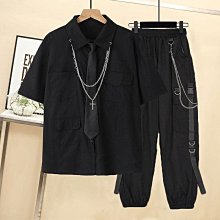 韓版 滿版 短袖襯衫 寬鬆 落肩 oversize版型 百搭 日式 短袖 寬鬆襯衫 情侶襯衫 短袖襯衫（JH707） 歷史價格詳細信息